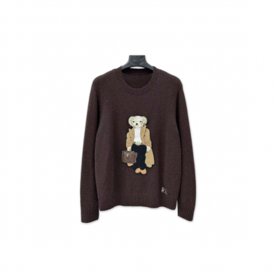 POLO RALPH LAUREN POLO BEAR KNIT SWEATER